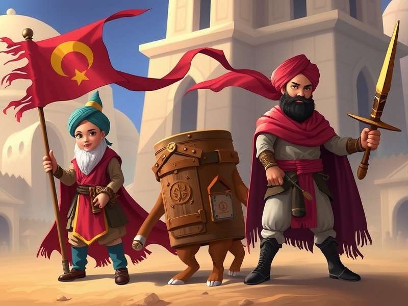 Turban Tacticians Game Banner